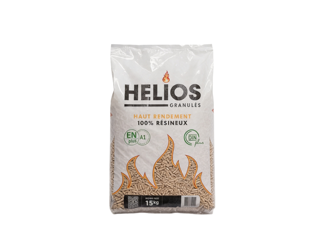 Granulés de Bois Helios® en Palette (65 Sacs)  | évole énergies