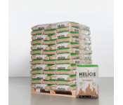 Palette de granulés de bois Helios (Quantité 65 sacs)