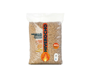 Sac de granulés de bois Hiverocho de 15 kg pour poêle ou chaudière.