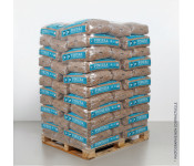 Palette de granulés de bois Piniera (Quantité 78 sacs)