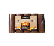 Bûches Densifiées Rondes Crépito 30 cm en Palette| Bois Compressé Certifié| évole énergies