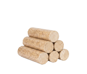 Bûches densifiées rondes - Crépito®