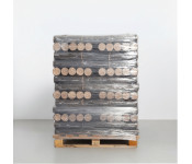Bûches Densifiées Rondes Crépito 30 cm en Palette| Bois Compressé Certifié| évole énergies