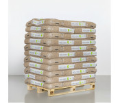 Palette de granulés de bois - wohl und warm (Quantité 66 sacs)