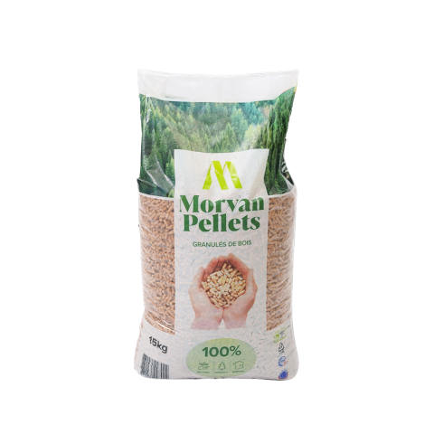 Granulés de Bois Morvan Pellets (66 Sacs) | évole énergies