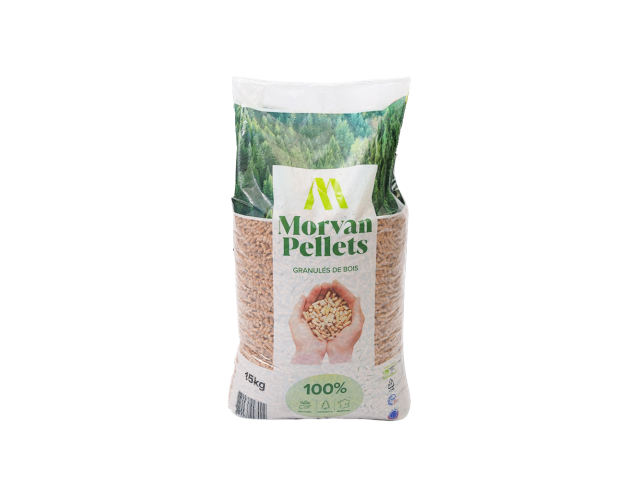 Granulés de Bois Morvan Pellets (66 Sacs) | évole énergies
