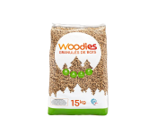 Granulés de Bois Woodies en Palette (66 Sacs)  | évole énergies