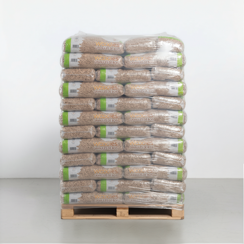 Palette de granulés de bois Woodies (Quantité 66 sacs)