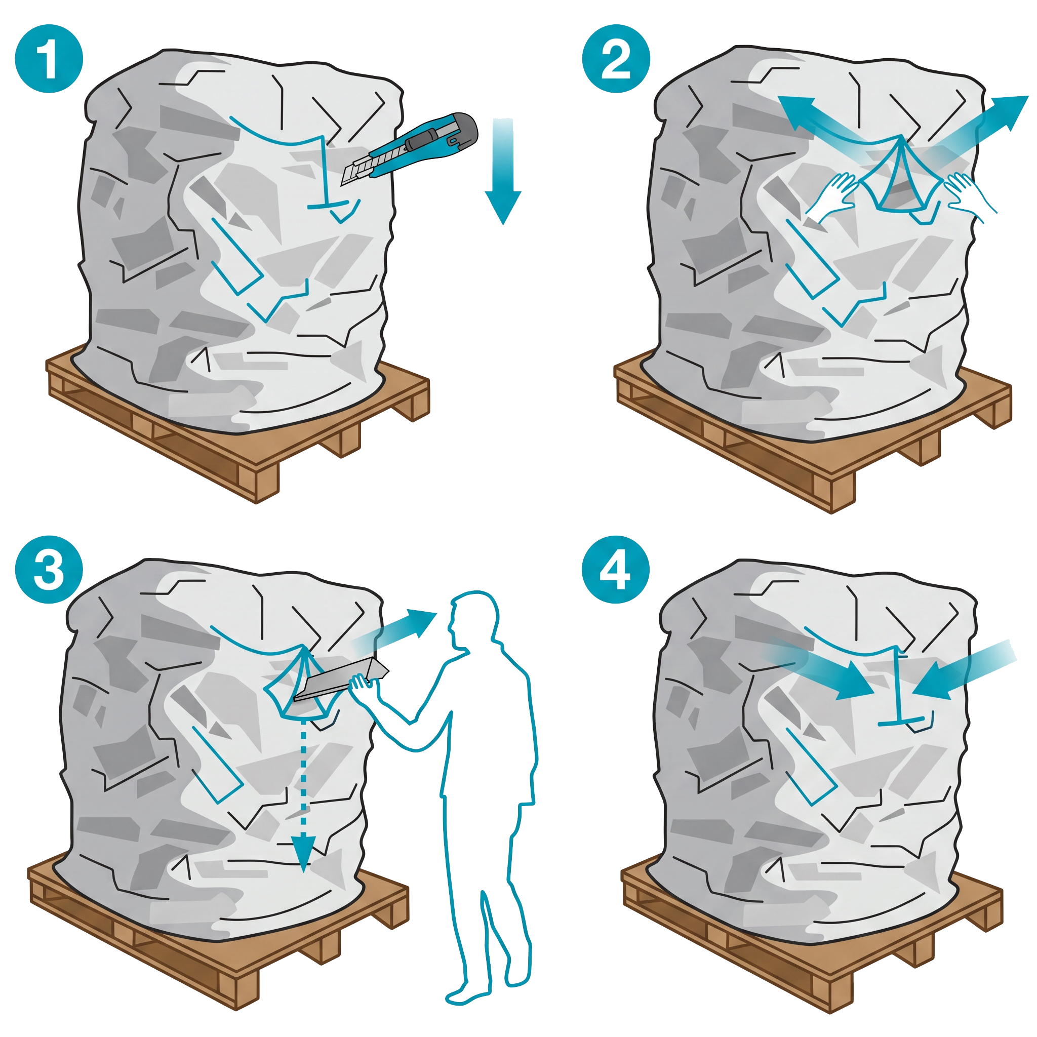 Guide ouverture ballot bois