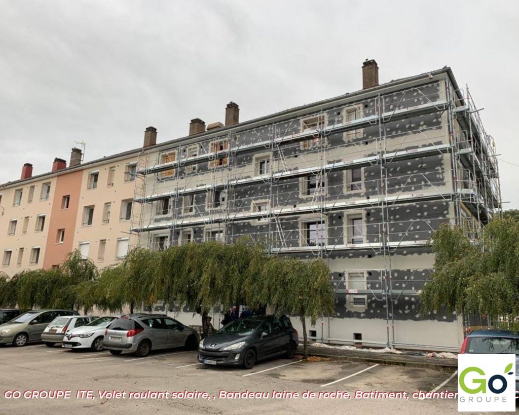 Isolation thermique par l’extérieur – 60 logements