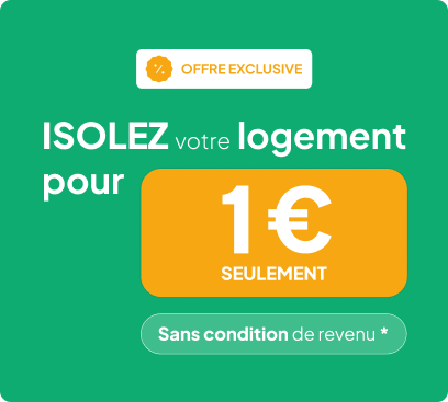 Isolation des combles à 1 €