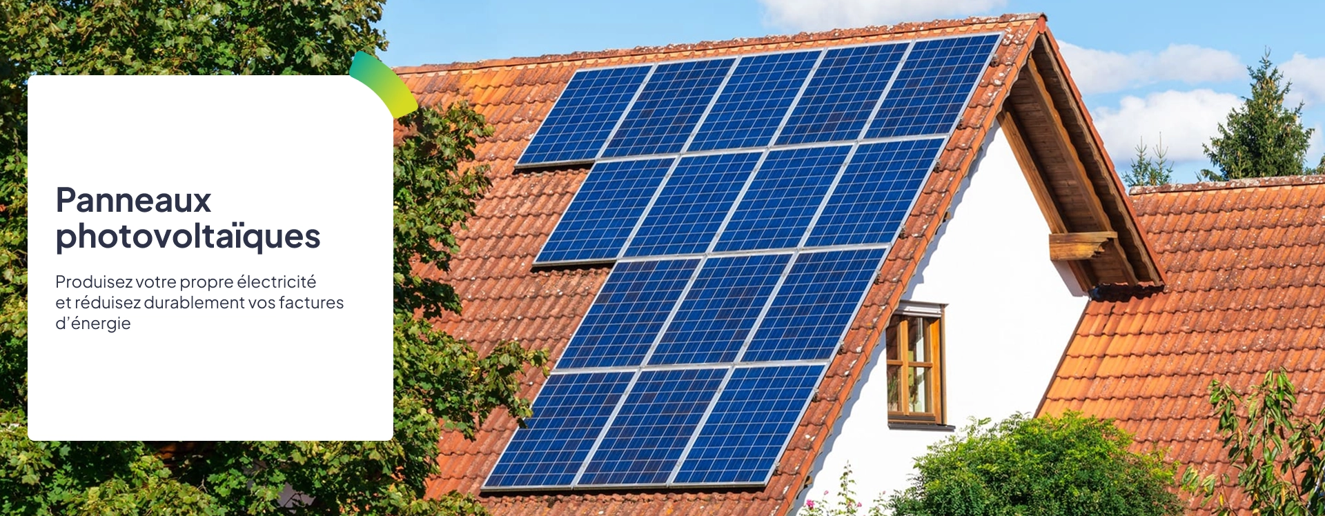 Panneaux photovoltaïques - Background