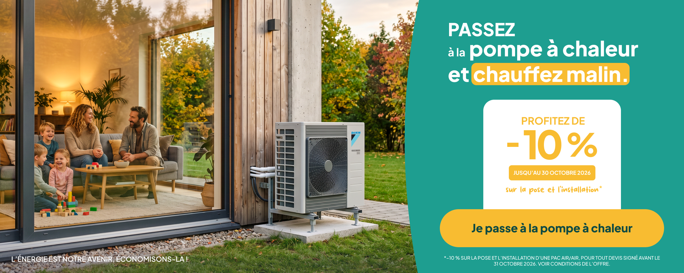 Promotion Pompe à Chaleur